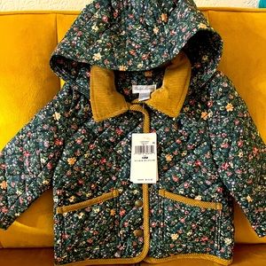 Ralph Lauren Flower Print Puffer 18m Girl